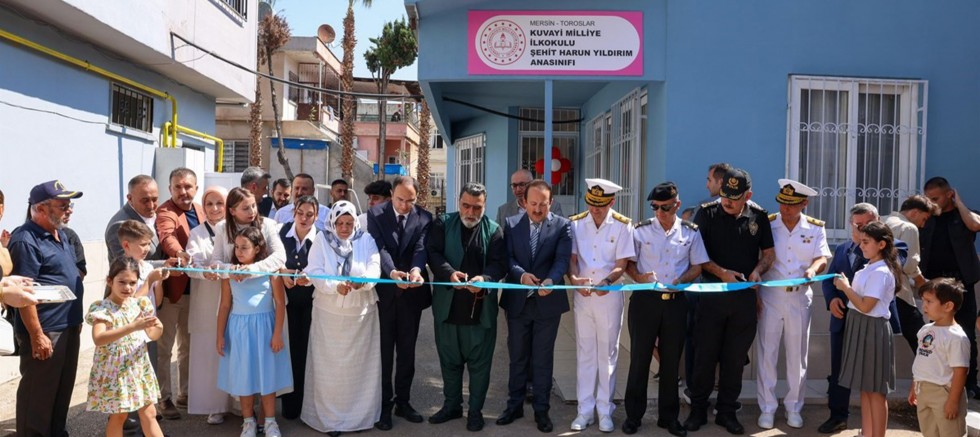 Harun Yıldırım anısına yenilenen ana sınıfları açıldı