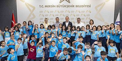 Başkan Seçer, çocukların sorularını yanıtladı