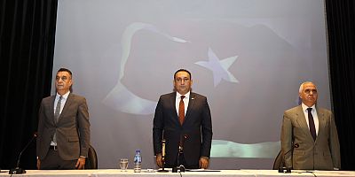 Başkan Yılmaz toplantıda çalışmalarını anlattı